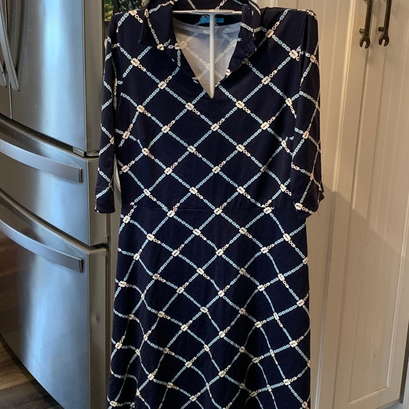 J. McLaughlin metal link dress. Worn once. Retail 189‎ - Picture 1 of 6